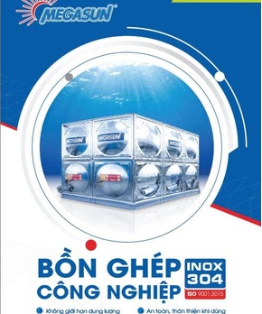 Catalogue Bồn Ghép Inox Megasun 2026