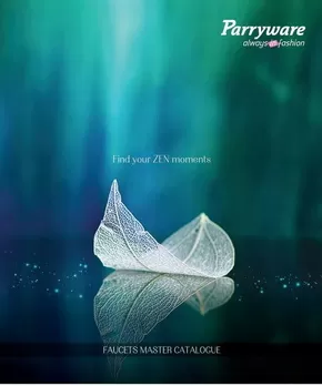 Catalogue Faucet Parryware 2026