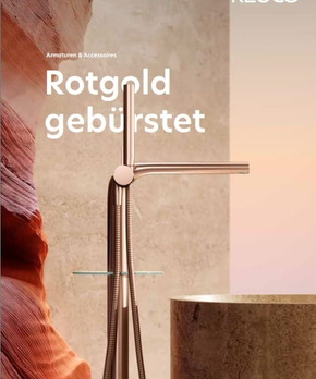 Catalogue Keuco Brushed Red Gold 2026
