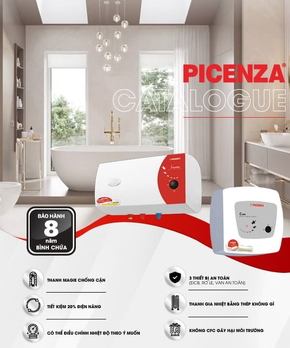 Catalogue Bình nước nóng Picenza 05/2026
