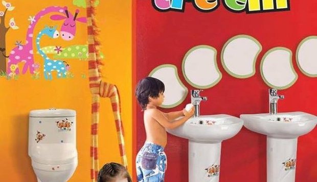 Bồn cầu trẻ em, đầu tư cho thế hệ tương lai.