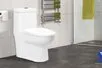 Bồn cầu xả xoáy đánh bay mọi vết bẩn, xua tan lỗi lo vi khuẩn gây hại