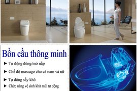 Bồn cầu khử mùi tự động bảo vệ sức khỏe gia đình bạn