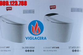 Mẫu Bồn Cầu Thông Minh Viglacera Mới Nhất Năm 2020