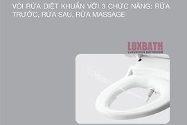 Bồn cầu xịt rửa tự động viglacera bán chạy nhất Luxbath