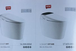 Bồn Cầu Điện Tử Thông Minh Viglacera Tại Bình Thuận