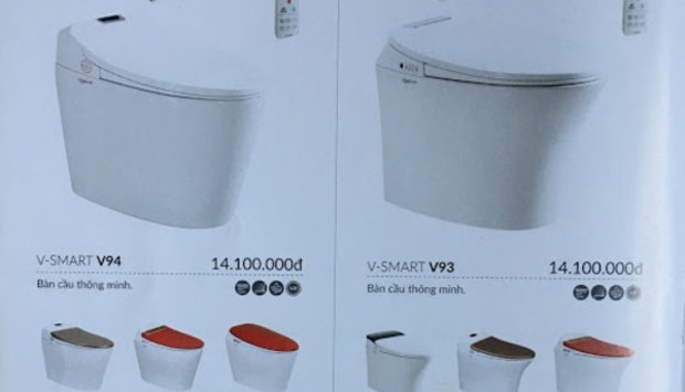 Bồn Cầu Điện Tử Thông Minh Viglacera Tại Cà Mau