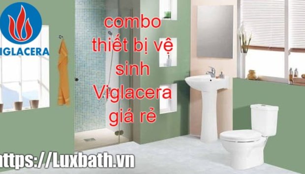 Combo Bồn Cầu Vệ Sinh + Chậu Rửa Mặt Chuyên Dùng Cho Nhà Cho Thuê
