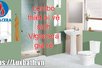 Combo Bồn Cầu Vệ Sinh + Chậu Rửa Mặt Chuyên Dùng Cho Nhà Cho Thuê