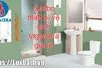 Combo Bồn Cầu Vệ Sinh + Chậu Rửa Mặt Chuyên Dùng Cho Nhà Cho Thuê
