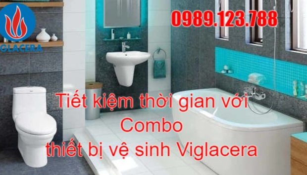 Combo Thiết Bị Vệ Sinh Viglacera Giúp Bạn Tiết Kiệm Thời Gian Lựa Chọn