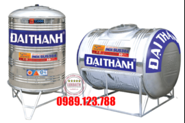 Bồn Chứa Nước Inox Tân Á 1000L Chính Hãng Giá Rẻ Tại Hoàng Mai, Hà Nội 