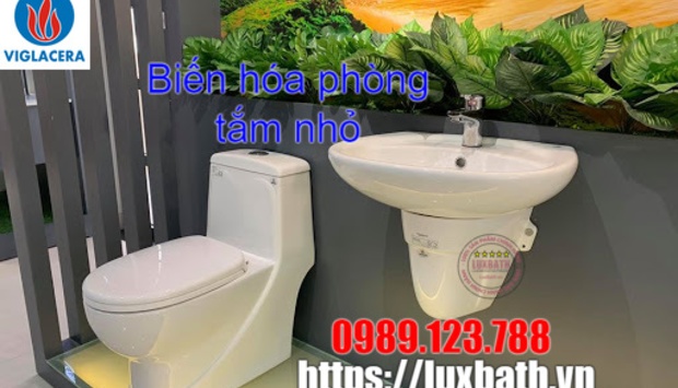 Lựa Chọn Chậu Rửa Mặt Viglacera Cho Phòng Tắm Nhỏ 