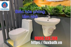 Lựa Chọn Chậu Rửa Mặt Viglacera Cho Phòng Tắm Nhỏ 