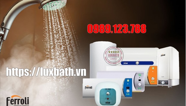 Bình Nước Nóng Gián Tiếp Ferroli Bán Chạy Tháng 9 Tại Luxbath 