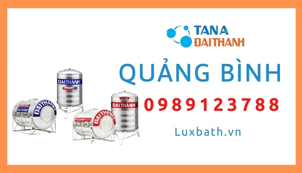 Đại Lý Cấp 1 Bán Bồn Nước Tân Á Đại Thành Tại Quảng Bình