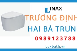 Đại Lý Thiết Bị Vệ Sinh Inax Tại Phường Trương Định, Hai Bà Trưng, Hà Nội