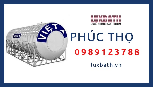 Đại Lý Bồn Nước Inox Việt Á Giá Rẻ Nhất Huyện Phúc Thọ, Hà Nội