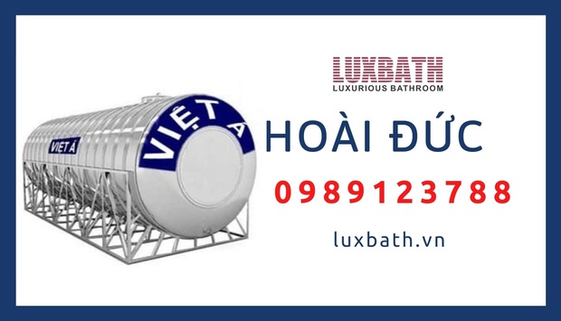 Đại Lý Bồn Nước Inox Việt Á Giá Rẻ Nhất Huyện Hoài Đức, Hà Nội