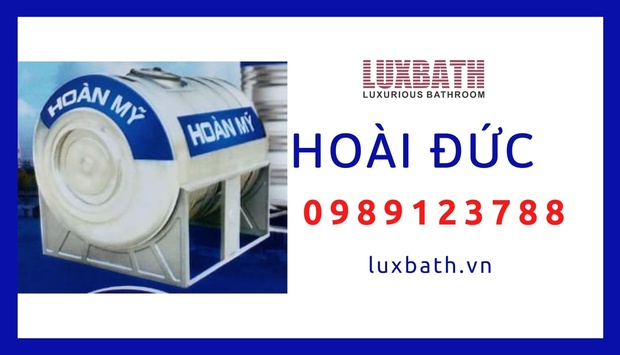 Đại Lý Bồn Nước Inox Hoàn Mỹ Giá Rẻ Nhất Huyện Hoài Đức, Hà Nội