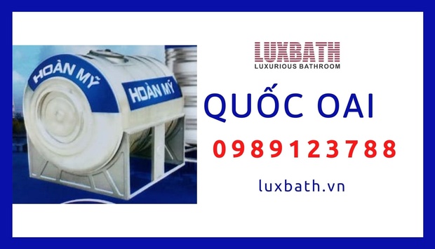 Đại Lý Bồn Nước Inox Hoàn Mỹ Giá Rẻ Nhất Huyện Quốc Oai, Hà Nội