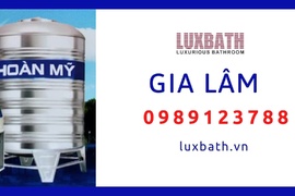Đại Lý Bồn Nước Inox Hoàn Mỹ Giá Rẻ Nhất Huyện Gia Lâm, Hà Nội