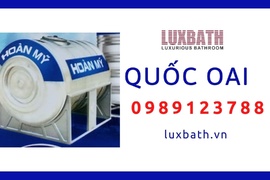 Đại Lý Bồn Nước Inox Hoàn Mỹ Giá Rẻ Nhất Huyện Quốc Oai, Hà Nội