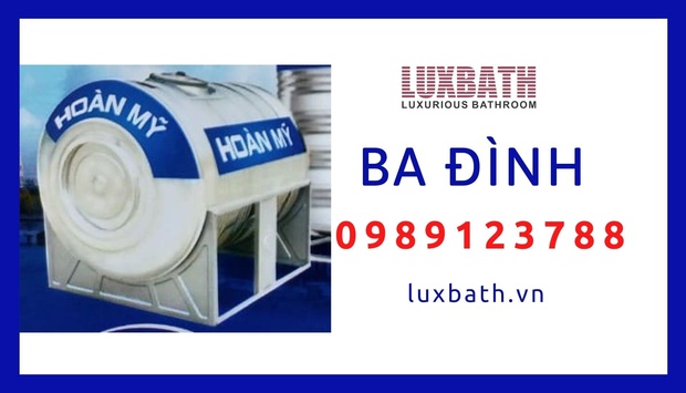 Đại Lý Bồn Nước Inox Hoàn Mỹ Giá Rẻ Nhất Quận Ba Đình, Hà Nội