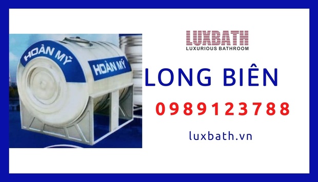 Đại Lý Bồn Nước Inox Hoàn Mỹ Giá Rẻ Nhất Quận Long Biên, Hà Nội