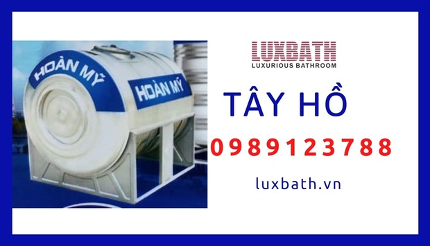 Đại Lý Bồn Nước Inox Hoàn Mỹ Giá Rẻ Nhất Quận Tây Hồ, Hà Nội