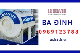 Đại Lý Bồn Nước Inox Hoàn Mỹ Giá Rẻ Nhất Quận Ba Đình, Hà Nội