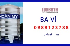 Đại Lý Bồn Nước Inox Hoàn Mỹ Giá Rẻ Nhất Huyện Ba Vì, Hà Nội