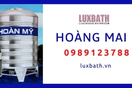 Đại Lý Bồn Nước Inox Hoàn Mỹ Giá Rẻ Nhất Quận Hoàng Mai, Hà Nội