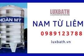 Đại Lý Bồn Nước Inox Hoàn Mỹ Giá Rẻ Nhất Quận Nam Từ Liêm, Hà Nội
