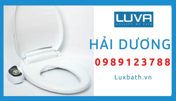 Đại lý vòi rửa vệ sinh thông minh Luva bidet tại Hải Dương