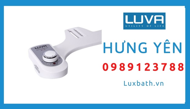 Đại lý vòi rửa vệ sinh thông minh Luva bidet tại Hưng Yên