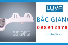 Đại lý vòi rửa vệ sinh thông minh Luva bidet tại Bắc Giang