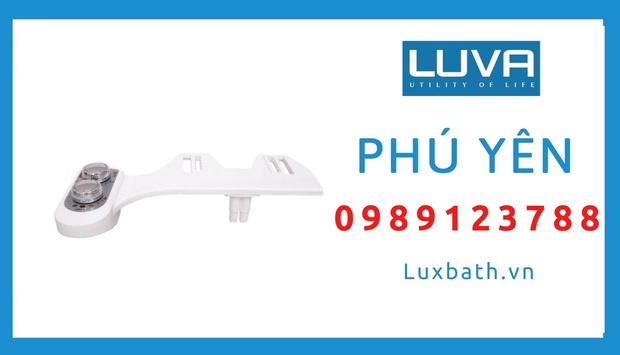 Đại lý vòi rửa vệ sinh thông minh Luva bidet tại Phú Yên
