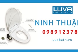 Đại lý vòi rửa vệ sinh thông minh Luva bidet tại Ninh Thuận