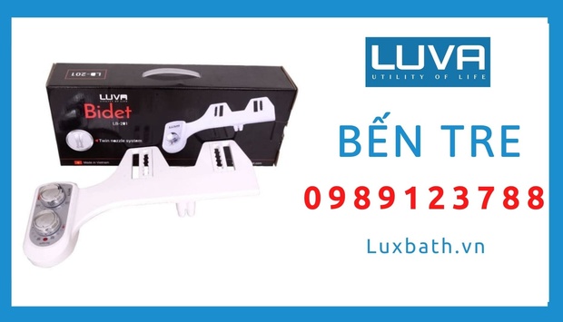 Đại lý vòi rửa vệ sinh thông minh Luva bidet tại Bến Tre