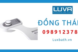 Đại lý vòi rửa vệ sinh thông minh Luva bidet tại Đồng Tháp