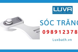 Đại lý vòi rửa vệ sinh thông minh Luva bidet tại Sóc Trăng