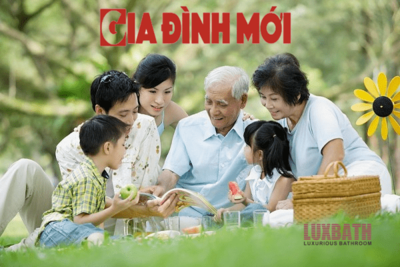 LuxBath giúp dựng xây tổ ấm, đem lại hạnh phúc cho gia đình Việt