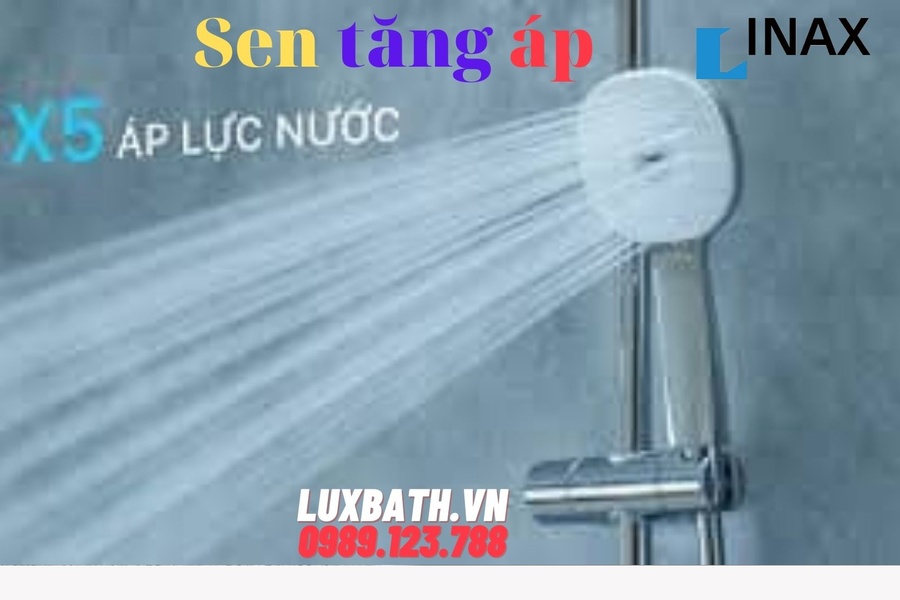 vòi hoa sen tăng áp Inax có tốt không? lợi ích gì cho người sử dụng
