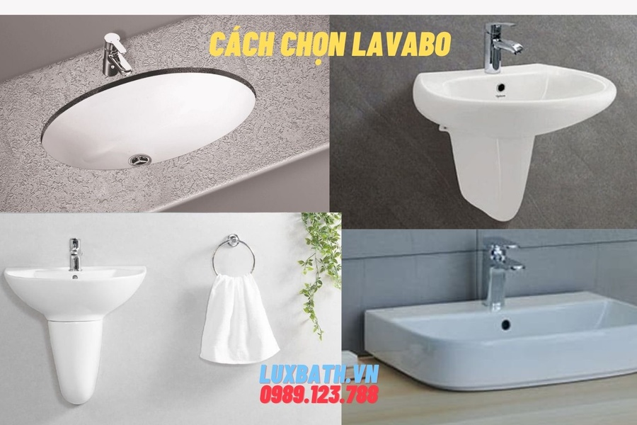 Cách chọn lavabo phù hợp với không gian phòng tắm gia đình bạn