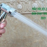 Mẫu vòi xịt Caesar bán chạy nhất năm 2021