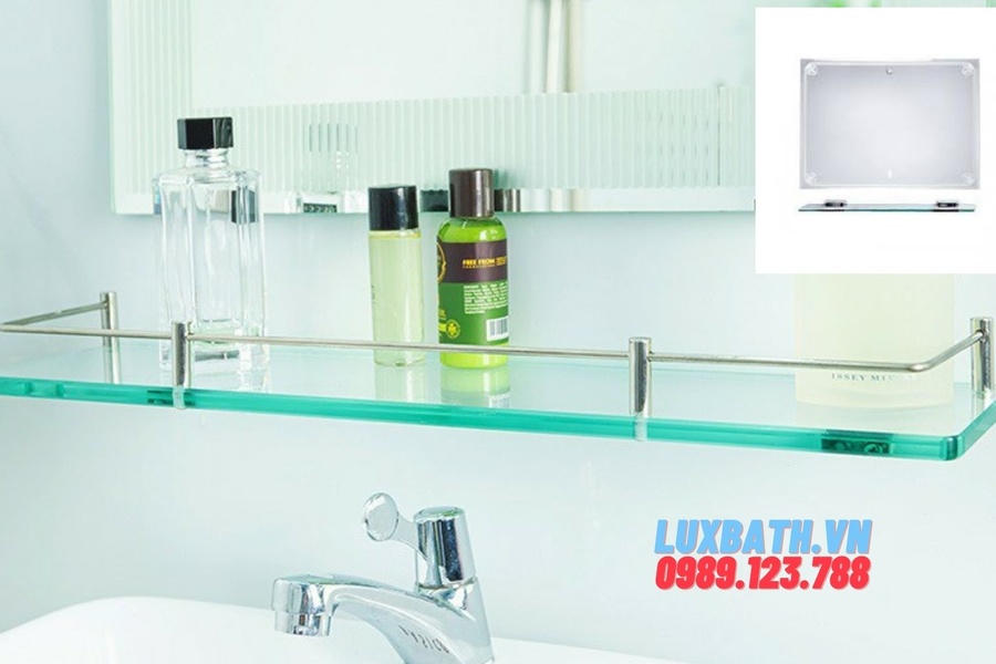 Gương kèm kệ kính Caesra giá rẻ chất lượng cho mọi nhà
