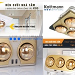 Đèn Sưởi Kottmann chính hãng, giá rẻ cho mọi nhà