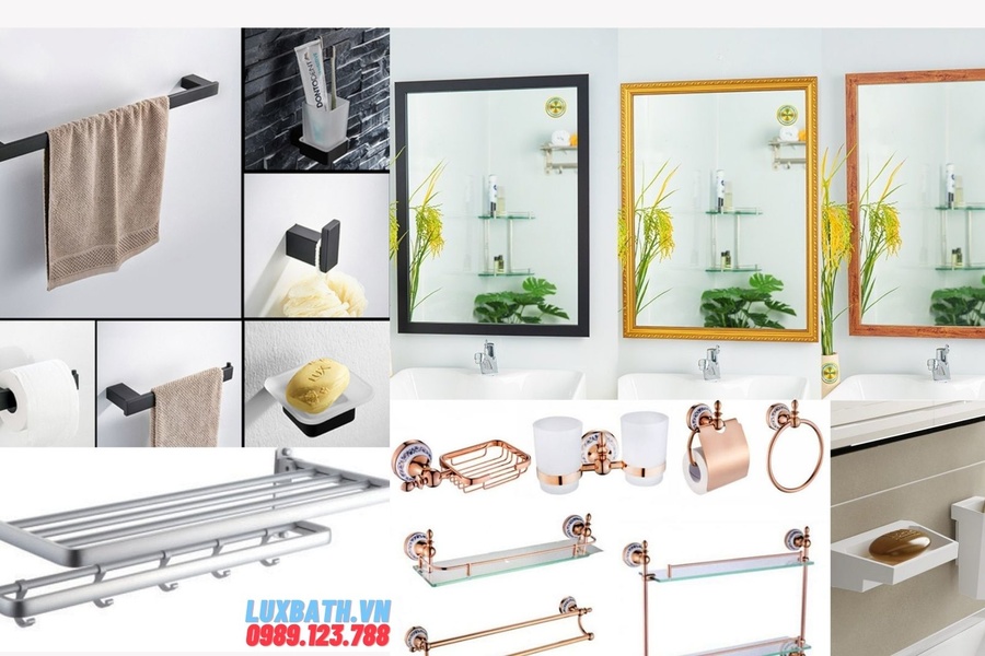 Phụ kiện nhà tắm bao gồm những sản phẩm gì?