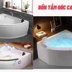 Bồn tắm góc Caesar lựa chọn tuyệt vời cho phòng tắm nhỏ